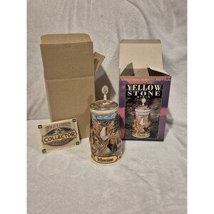 Budweiser Stein America the Beautiful Yellowstone 1999 Anheuser-Busch